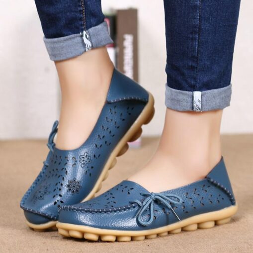 Women's Flats Slip-Ons Plus Size Barefoot shoes Soft Shoes Outdoor Daily Walking Solid Color Summer Flat Heel Round Toe Classic Casual Minimalism Walk - Image 6