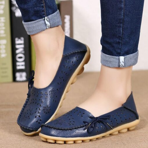 Women's Flats Slip-Ons Plus Size Barefoot shoes Soft Shoes Outdoor Daily Walking Solid Color Summer Flat Heel Round Toe Classic Casual Minimalism Walk - Image 5