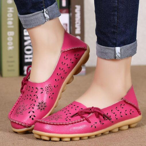 Women's Flats Slip-Ons Plus Size Barefoot shoes Soft Shoes Outdoor Daily Walking Solid Color Summer Flat Heel Round Toe Classic Casual Minimalism Walk - Image 15