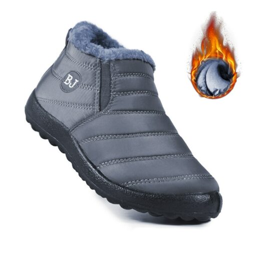 Women's Winter Warm Waterproof Ankle Boots, Insulated Fleece-Lined Non-Slip Snow Boots - Ideal for Outdoor Activities, Cold Weather, and Snowy Conditi - Image 5