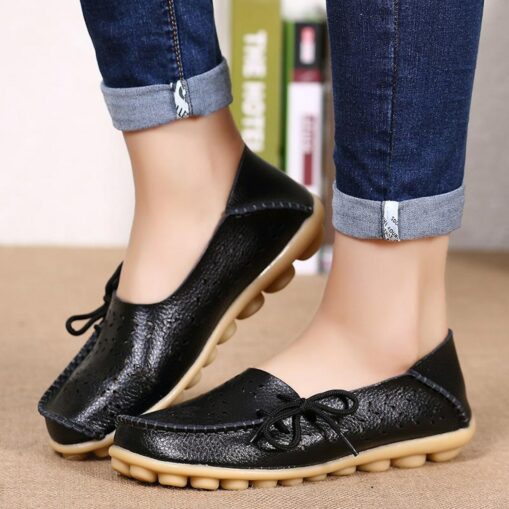 Women's Flats Slip-Ons Plus Size Barefoot shoes Soft Shoes Outdoor Daily Walking Solid Color Summer Flat Heel Round Toe Classic Casual Minimalism Walk - Image 3