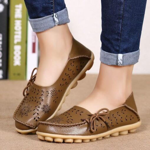Women's Flats Slip-Ons Plus Size Barefoot shoes Soft Shoes Outdoor Daily Walking Solid Color Summer Flat Heel Round Toe Classic Casual Minimalism Walk - Image 16