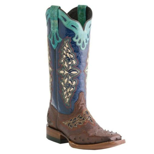 Women's Pink and Black Faux Leather Western Cowboy Boots with Intricate Embroidery - Knee-High Rodeo Boots for Country and Festival Wear 2025 - Image 3