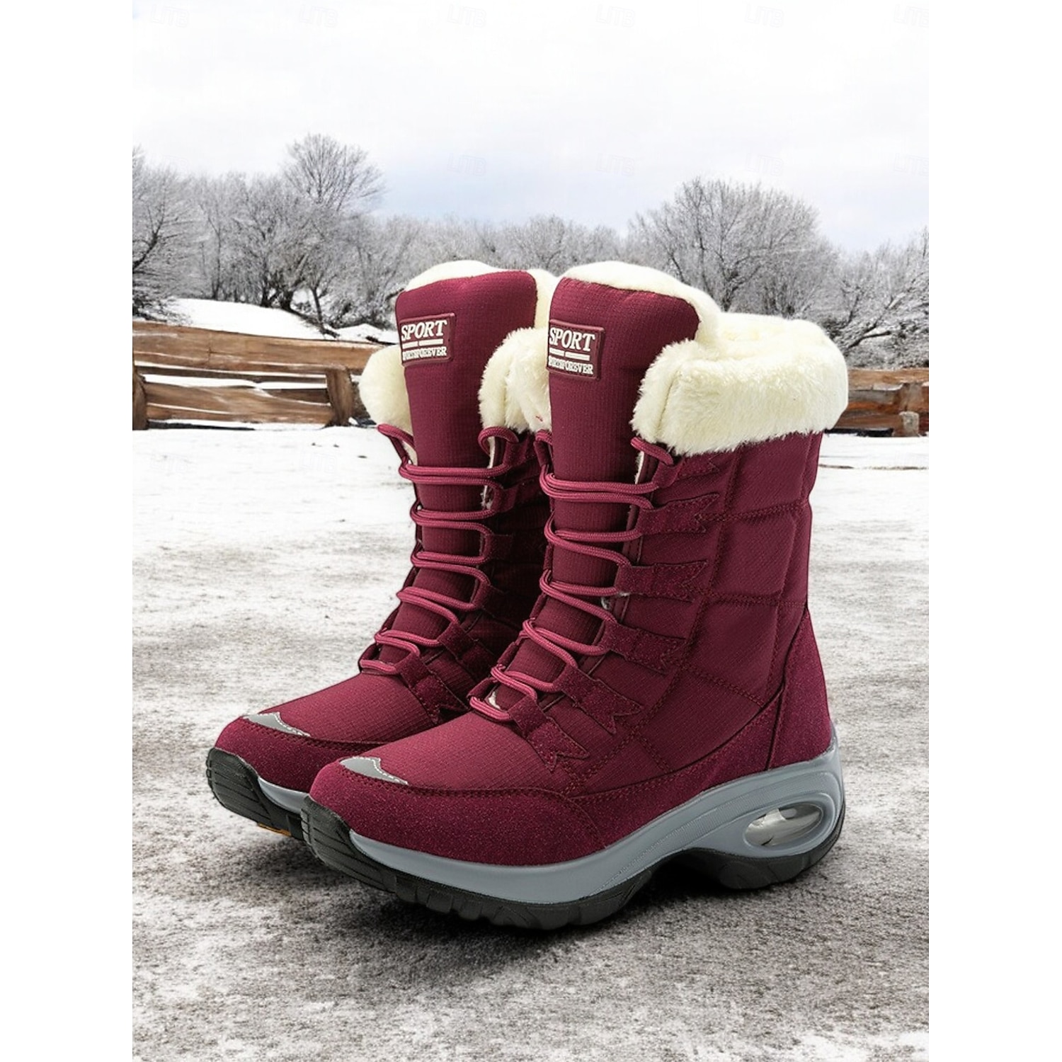 Women's Waterproof Winter Snow Boots with Warm Plush Lining and Non-Slip Sole – Ideal for Outdoor Cold Weather Activities 2025