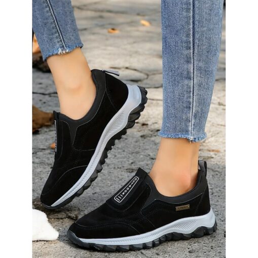 Women's Slip-On Outdoor Hiking Sneakers – Comfortable Breathable Non-Slip Shoes for Walking and Travel 2025 - Image 3