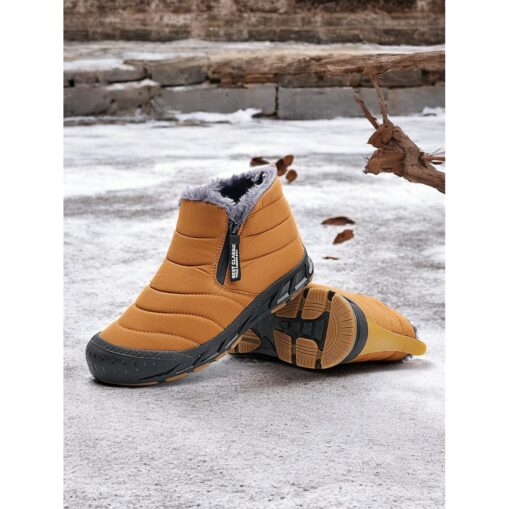 Women's Waterproof Warm Winter Ankle Boots with Plush Lining – Non-Slip Outdoor Snow Shoes for Cold Weather 2025 - Image 3