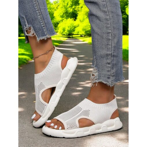Breathable Women's Sporty Sandals with Open-Toe Design, Ideal for Outdoor and Festival Activities 2025 - Image 3