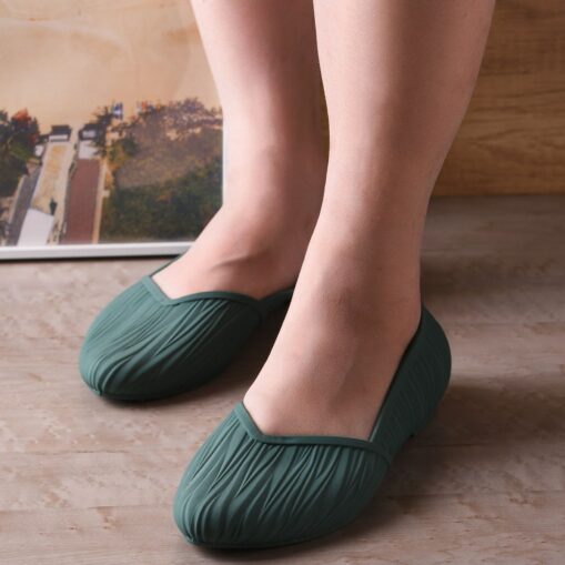 Women's Flats Flat Sandals Slip-on Sneakers Comfort Shoes Home Daily Solid Color Summer Flat Heel Pointed Toe Casual Minimalism Faux Leather Loafer Bl