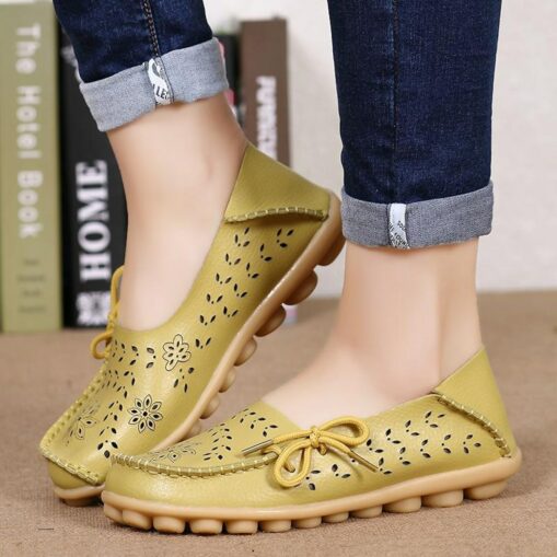 Women's Flats Slip-Ons Plus Size Barefoot shoes Soft Shoes Outdoor Daily Walking Solid Color Summer Flat Heel Round Toe Classic Casual Minimalism Walk - Image 4