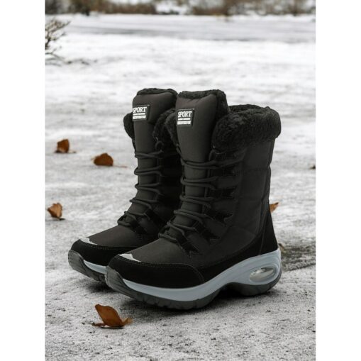 Women's Waterproof Winter Snow Boots with Warm Plush Lining and Non-Slip Sole – Ideal for Outdoor Cold Weather Activities 2025 - Image 3