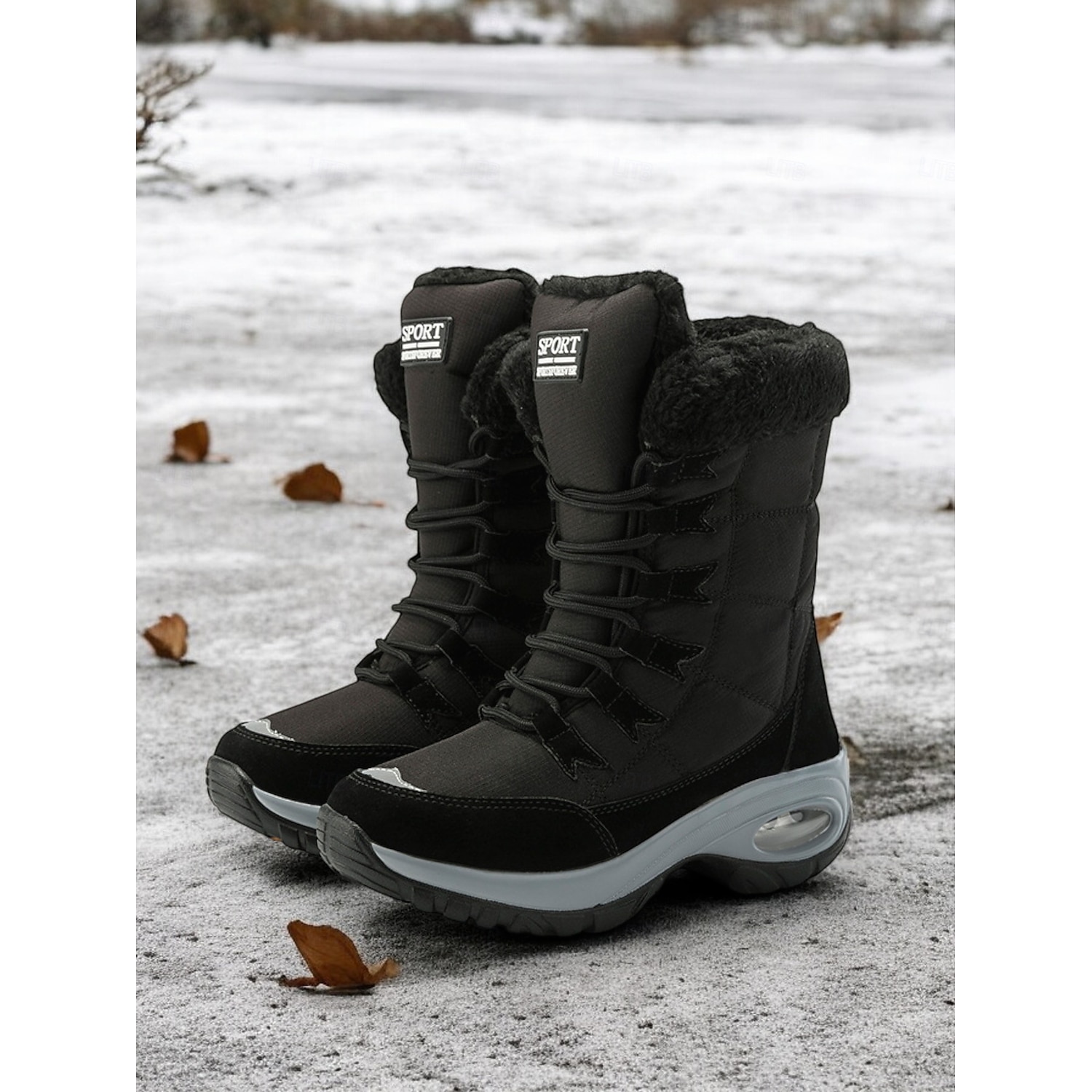 Women's Waterproof Winter Snow Boots with Warm Plush Lining and Non-Slip Sole – Ideal for Outdoor Cold Weather Activities 2025 - Image 3