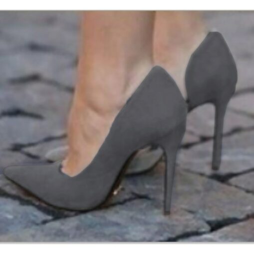 Women's Heels Pumps Valentines Gifts Stilettos High Heels Daily Solid Colored Stiletto Heel Pointed Toe Basic Casual Walking PU Loafer Wine Black / Re - Image 6