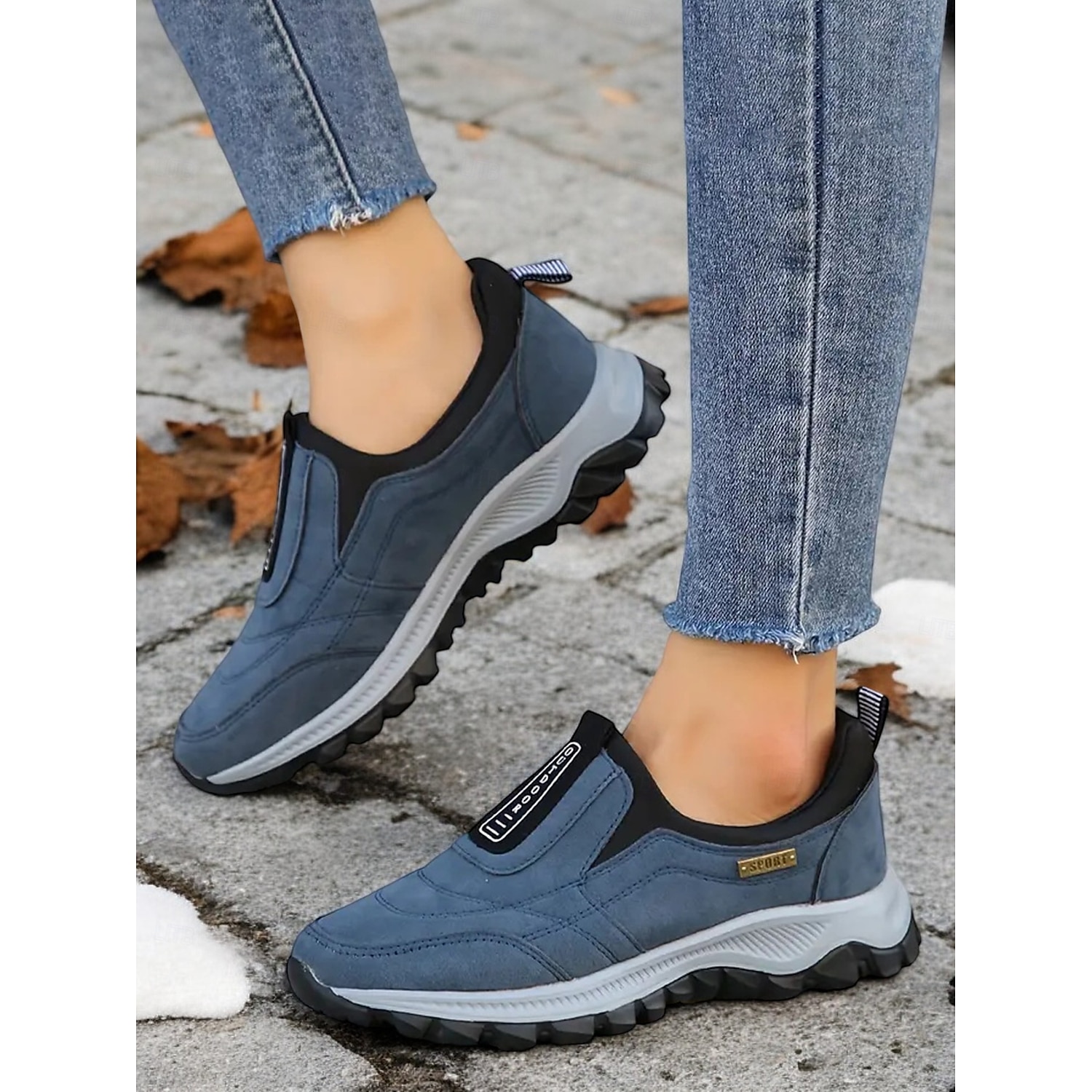 Women's Slip-On Outdoor Hiking Sneakers – Comfortable Breathable Non-Slip Shoes for Walking and Travel 2025