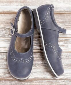 Women's Vintage-Style Mary Jane Shoes with Buckle Strap – Comfortable Retro Faux Leather Flats for Casual Wear 2025