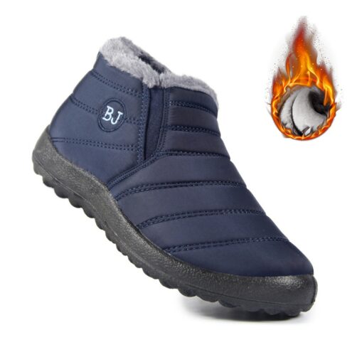Women's Winter Warm Waterproof Ankle Boots, Insulated Fleece-Lined Non-Slip Snow Boots - Ideal for Outdoor Activities, Cold Weather, and Snowy Conditi