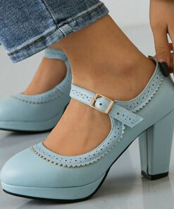 Women's Heels Pumps Snow Boots Plus Size Heel Boots Party Daily Solid Color Winter Stiletto Heel Round Toe Fashion Sexy Casual Faux Leather Loafer Buc