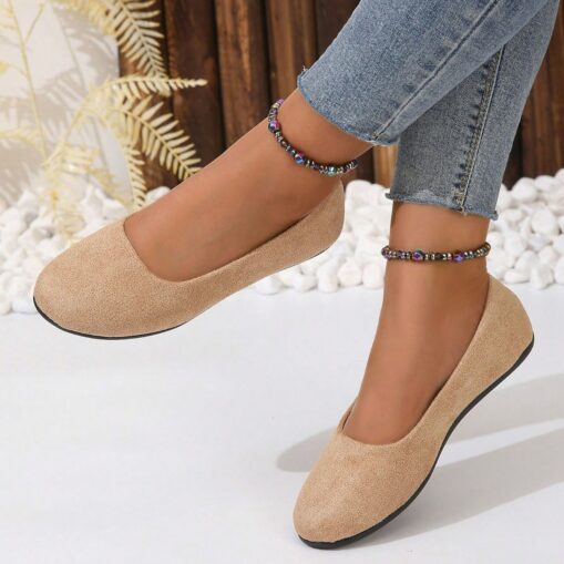Women's Foldable Black Ballet Flats – Lightweight Comfortable Travel Shoes with Flexible Sole 2025 - Image 3