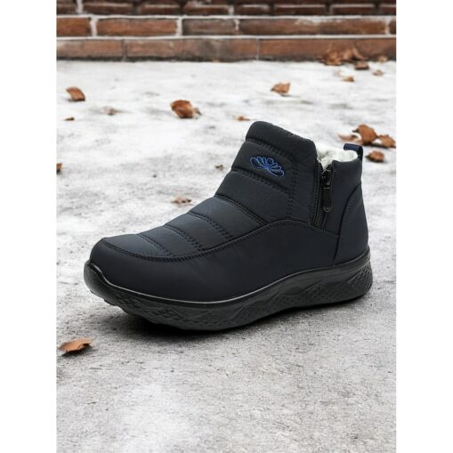 Women's Waterproof Winter Ankle Boots with Faux Fur Lining – Insulated Snow Boots for Cold Weather and Outdoor Activities 2025 - Image 6
