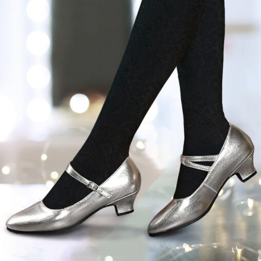 Women's Heels Pumps Slip-Ons Mary Jane Vintage Shoes Comfort Shoes Party Outdoor Daily Kitten Heel Round Toe Elegant Vintage Fashion Leather Cowhide B - Image 4