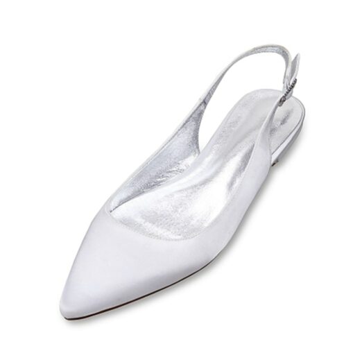 Women's Elegant Navy Blue Slingback Heels with Pointed Toe, Perfect for Weddings and Formal Events 2025 - Image 4