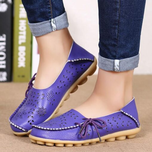 Women's Flats Slip-Ons Plus Size Barefoot shoes Soft Shoes Outdoor Daily Walking Solid Color Summer Flat Heel Round Toe Classic Casual Minimalism Walk - Image 7