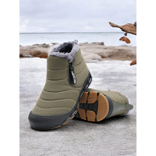 Women's Waterproof Warm Winter Ankle Boots with Plush Lining – Non-Slip Outdoor Snow Shoes for Cold Weather 2025 - Image 4