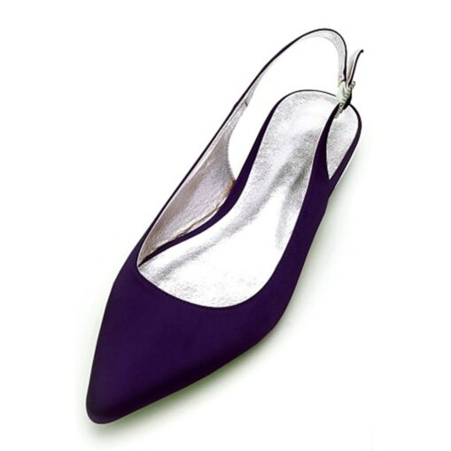 Women's Elegant Navy Blue Slingback Heels with Pointed Toe, Perfect for Weddings and Formal Events 2025 - Image 11