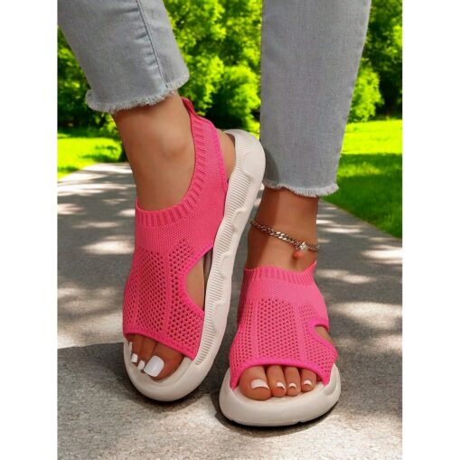 Breathable Women's Sporty Sandals with Open-Toe Design, Ideal for Outdoor and Festival Activities 2025 - Image 2