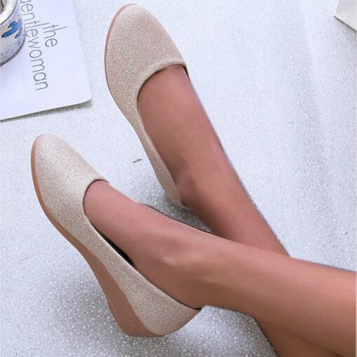 Women's Heels Bling Bling Shoes Wedge Sandals Height Increasing Shoes Daily Walking Solid Color Summer Crystal Sparkling Glitter Sequin Flat Heel Wedg - Image 2