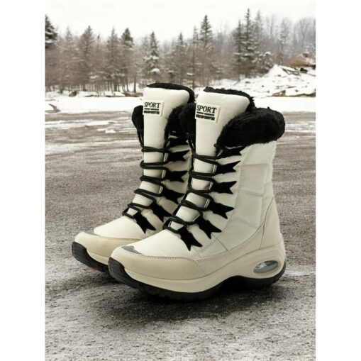 Women's Waterproof Winter Snow Boots with Warm Plush Lining and Non-Slip Sole – Ideal for Outdoor Cold Weather Activities 2025 - Image 2