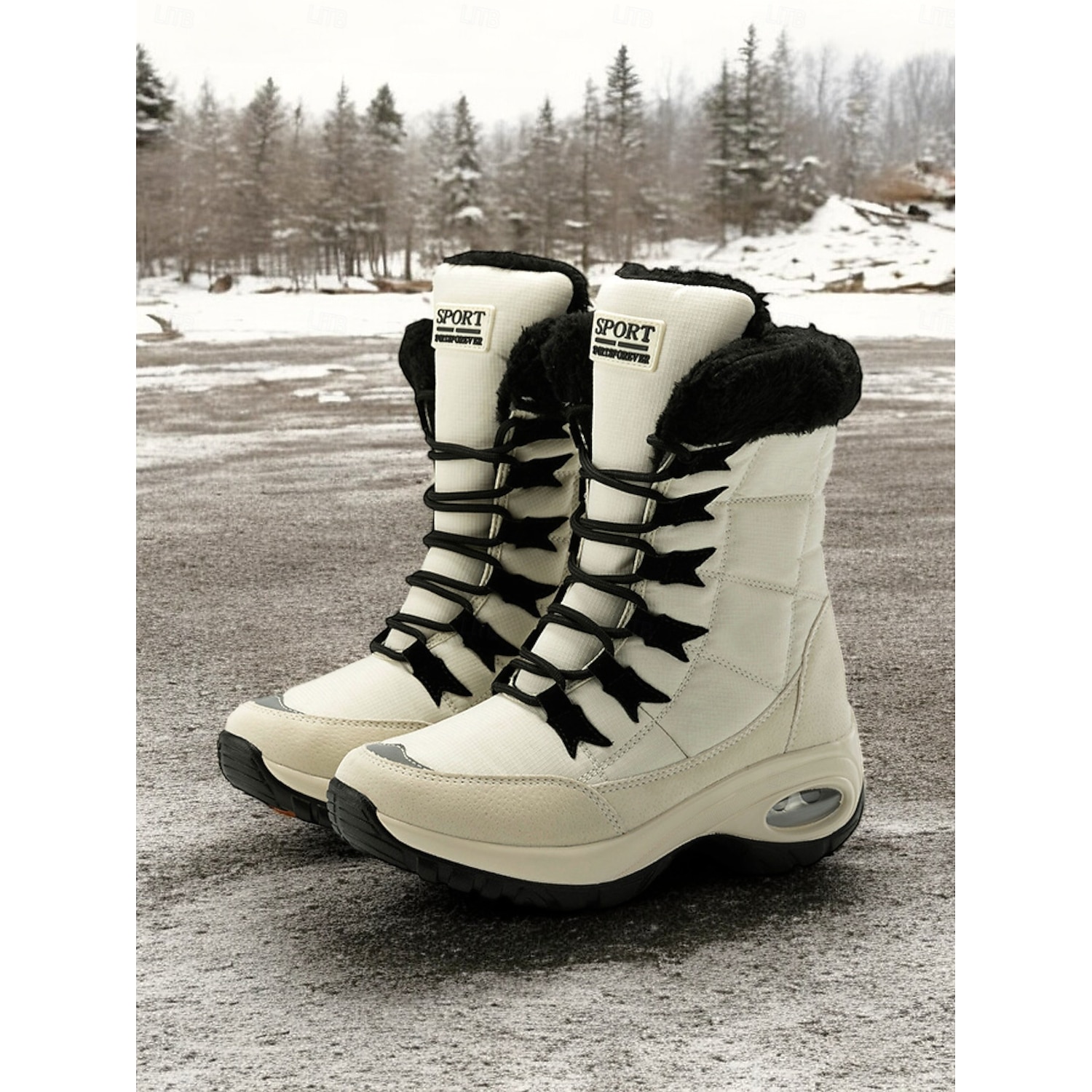 Women's Waterproof Winter Snow Boots with Warm Plush Lining and Non-Slip Sole – Ideal for Outdoor Cold Weather Activities 2025 - Image 2