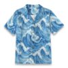 Deep Ocean Veins Abstract Tropical Shirt