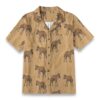 Babirusa Exotic Forest Pattern Island Shirt
