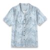 Aqua Tidescape Flow Ocean Island Shirt