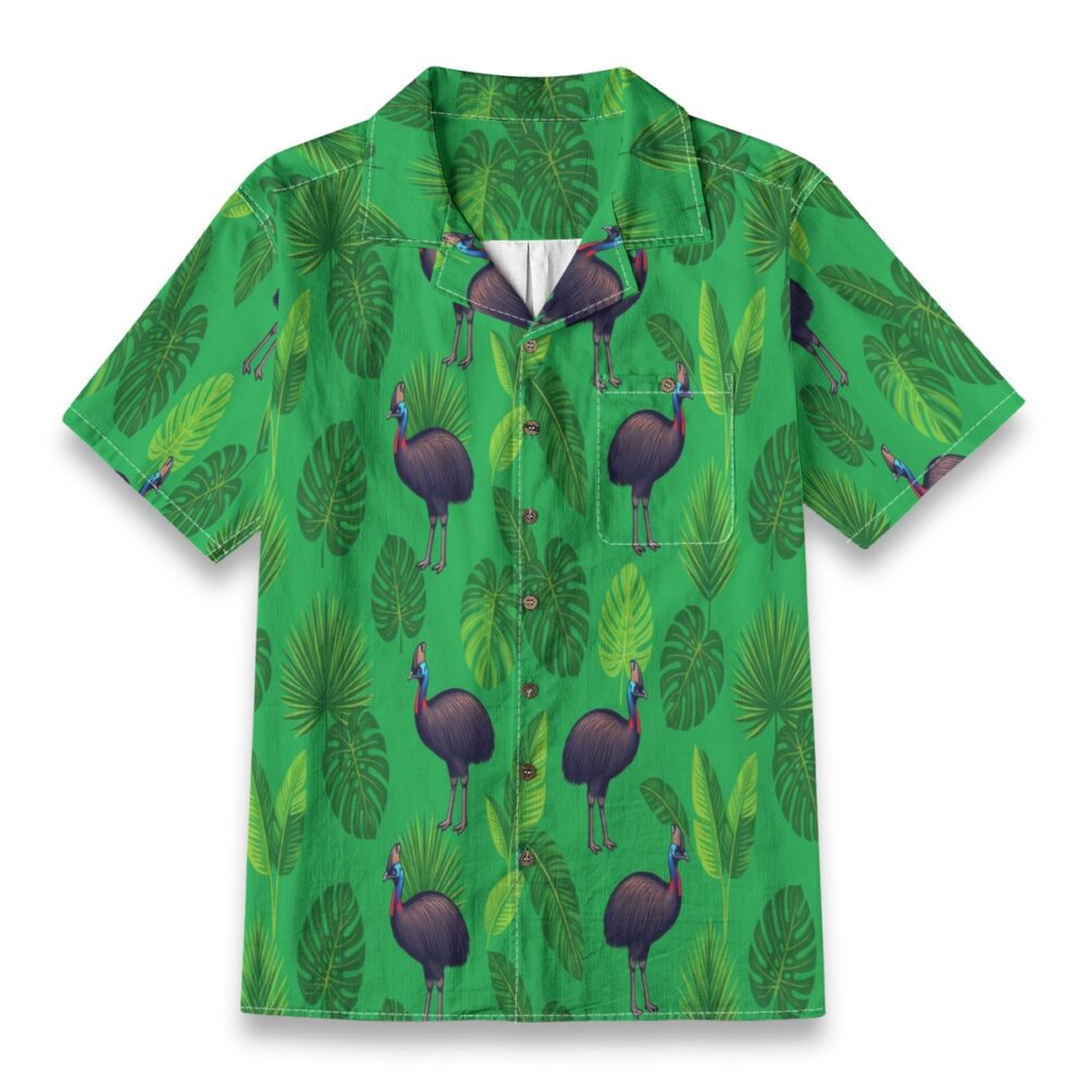 Agouti Forest Texture Wild Tropical Shirt
