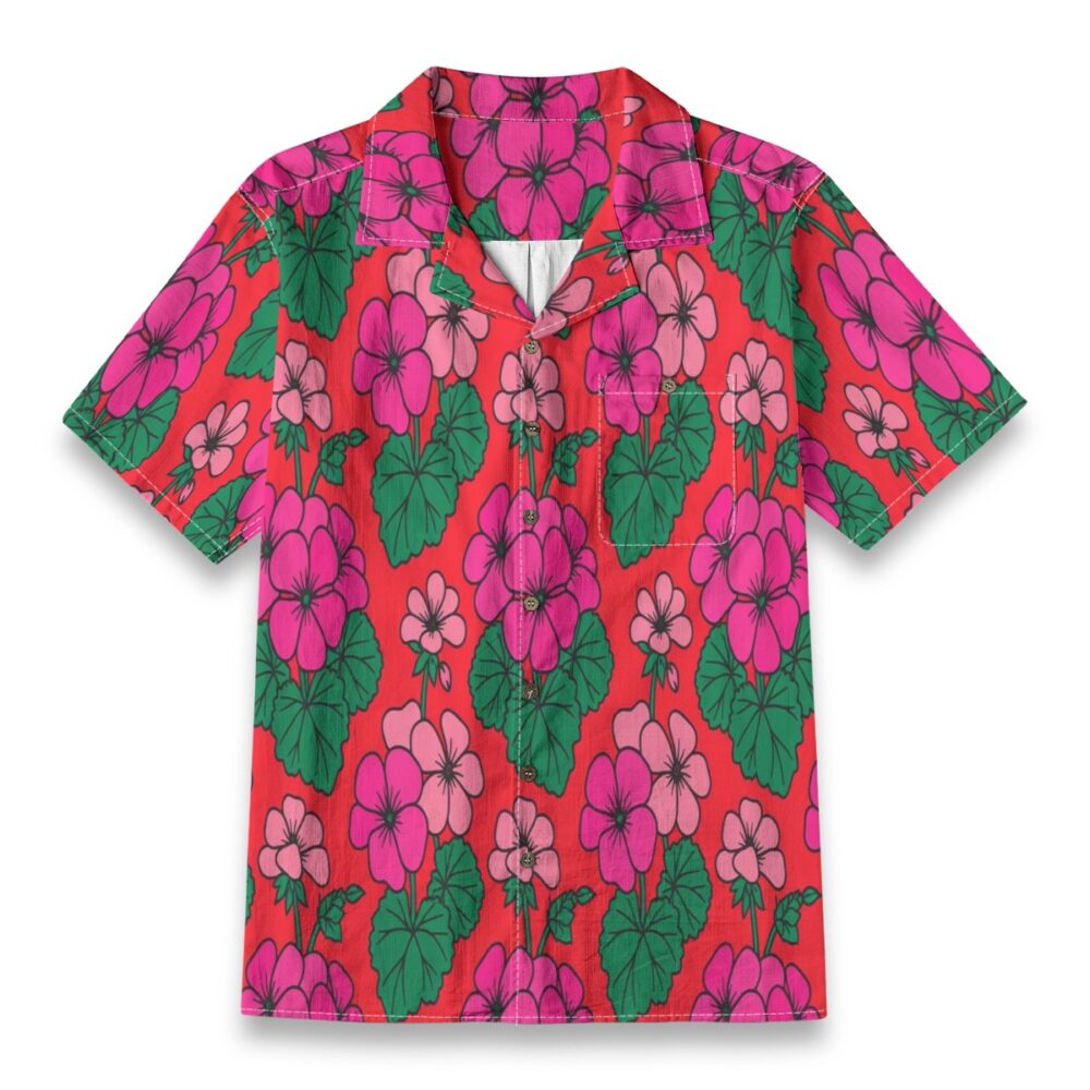 Kalmia Soft Blossom Floral Beach Shirt
