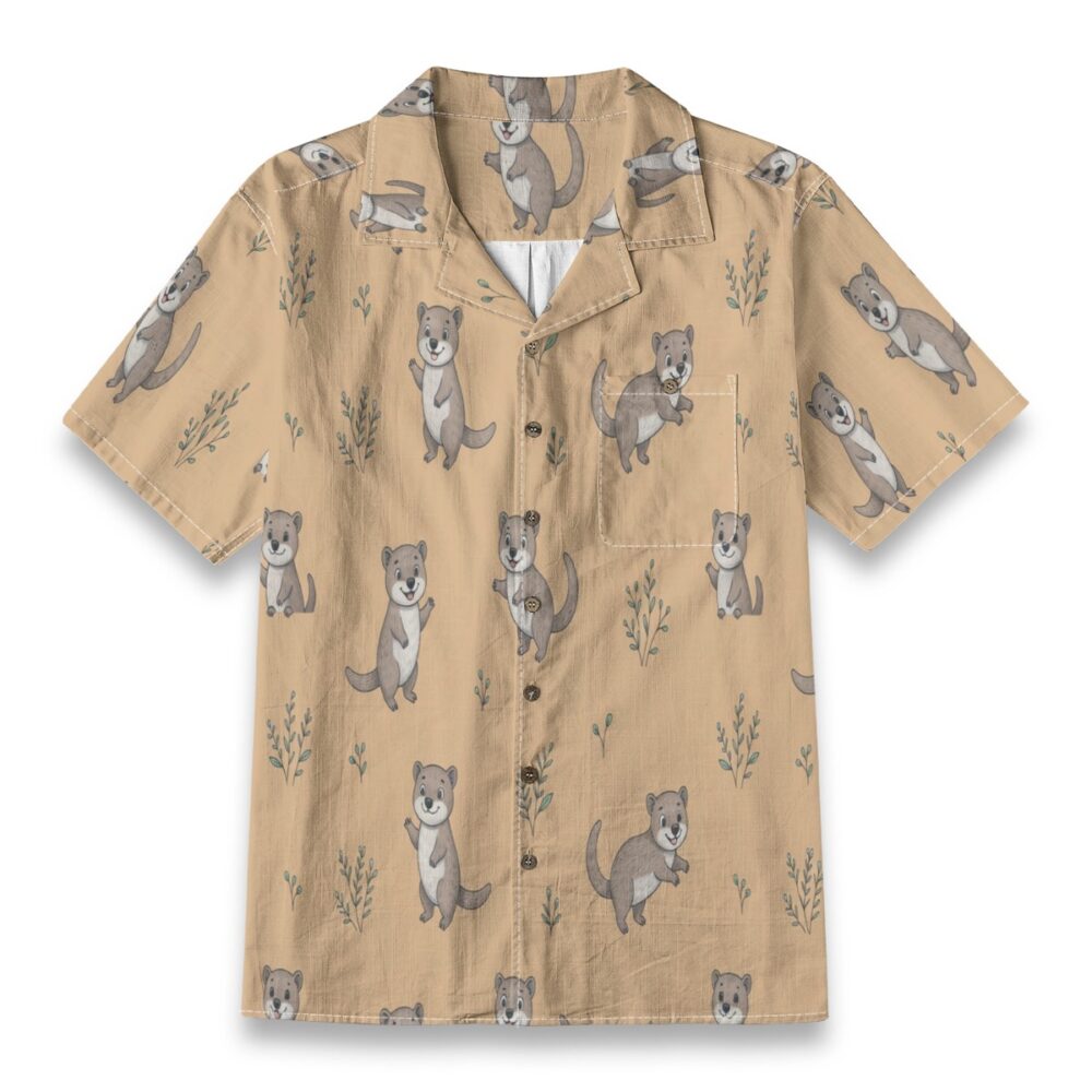 Jerboa Desert Jump Playful Tropical Shirt